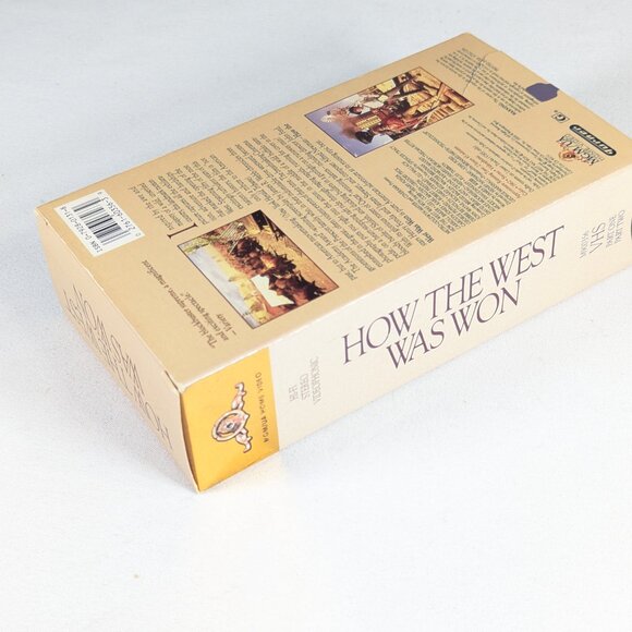 3/$15 HOW THE WEST WAS WON 1962 Double VHS tapes - Picture 4 of 10